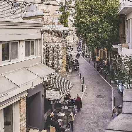 Neoclassical Near Acropolis - Livingstone Crystal Apartment Athen